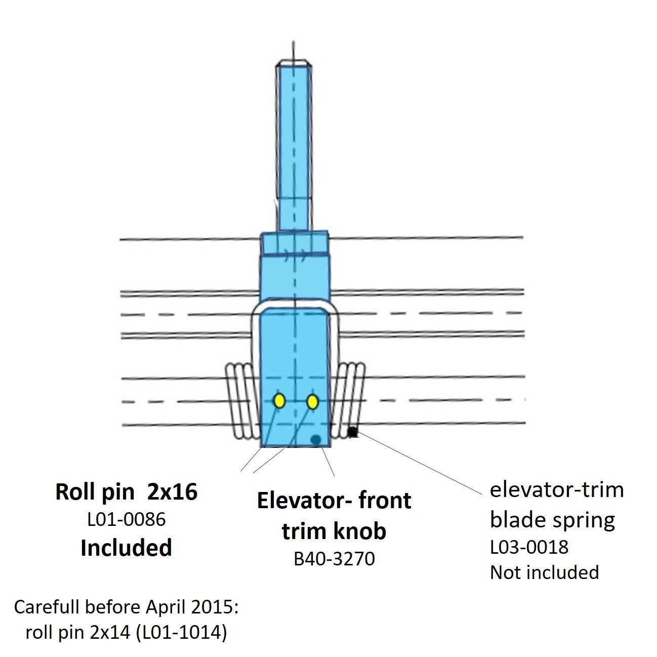 Trim leaver, Front, Two Seater